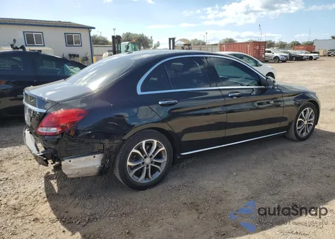 2017 Mercedes-Benz C 300 from USA, damaged, VIN 55SWF4JB4HU185133